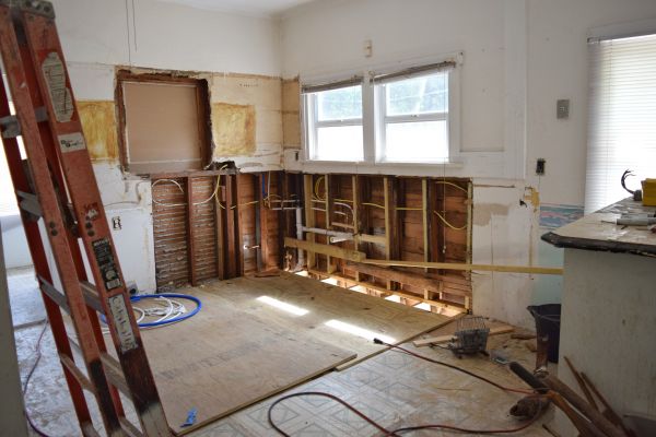 Bathroom Demolition in New Albany