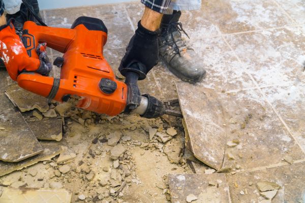Floor Demolition in New Albany