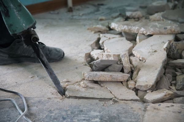 Cement Slab Removal in New Albany