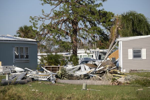Double Wide Demolition in New Albany