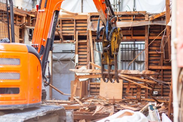 Cabin Demolition in New Albany