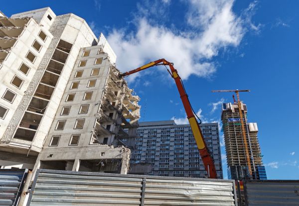 Commercial Site Demolition in New Albany